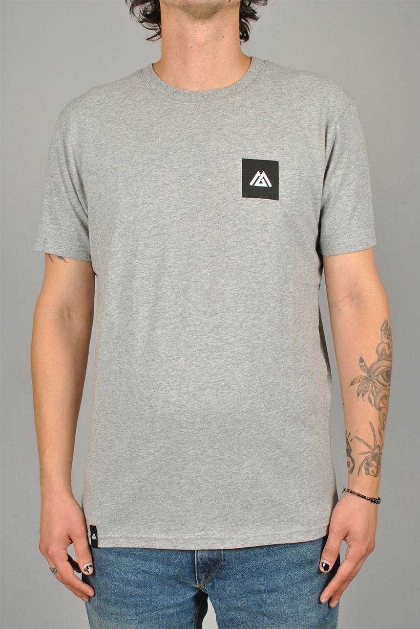 Boxed Icon T-shirt, Dark Grey