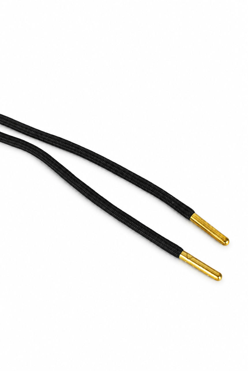 Pre-Treated Round Laces, Black