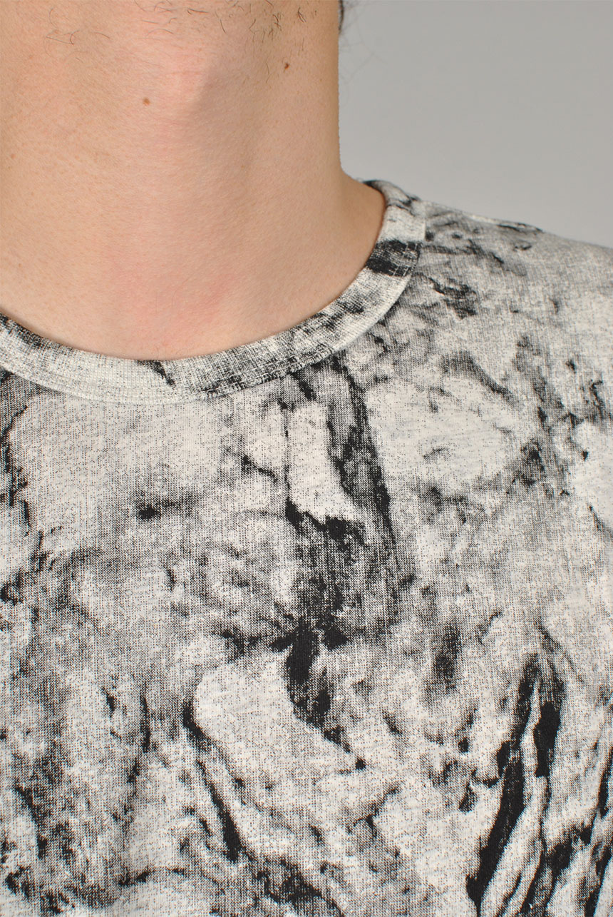 Marble T-shirt, Grey Melange