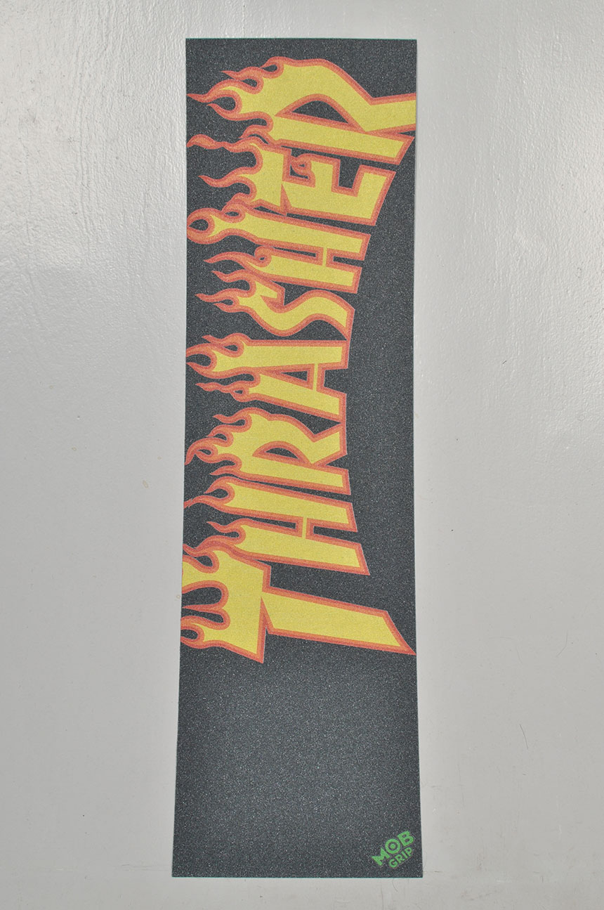 Thrasher Flame Logo Griptape