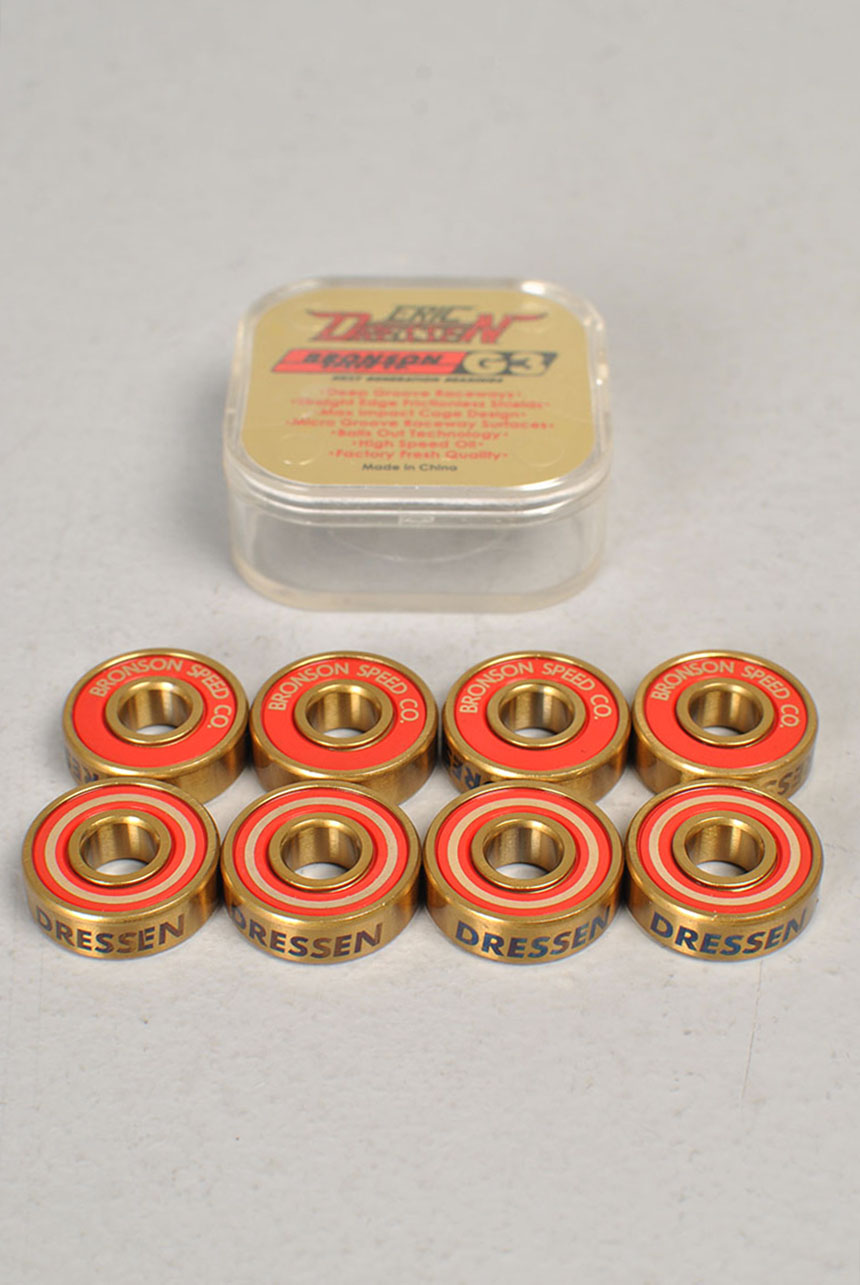 G3 Eric Dressen Kulelager G3 Eric Dressen Kulelager