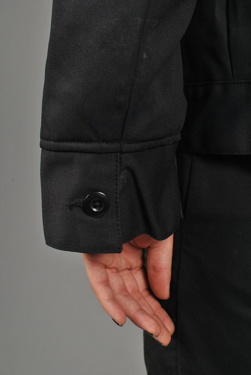 Lined Eisenhower Jacket, Black