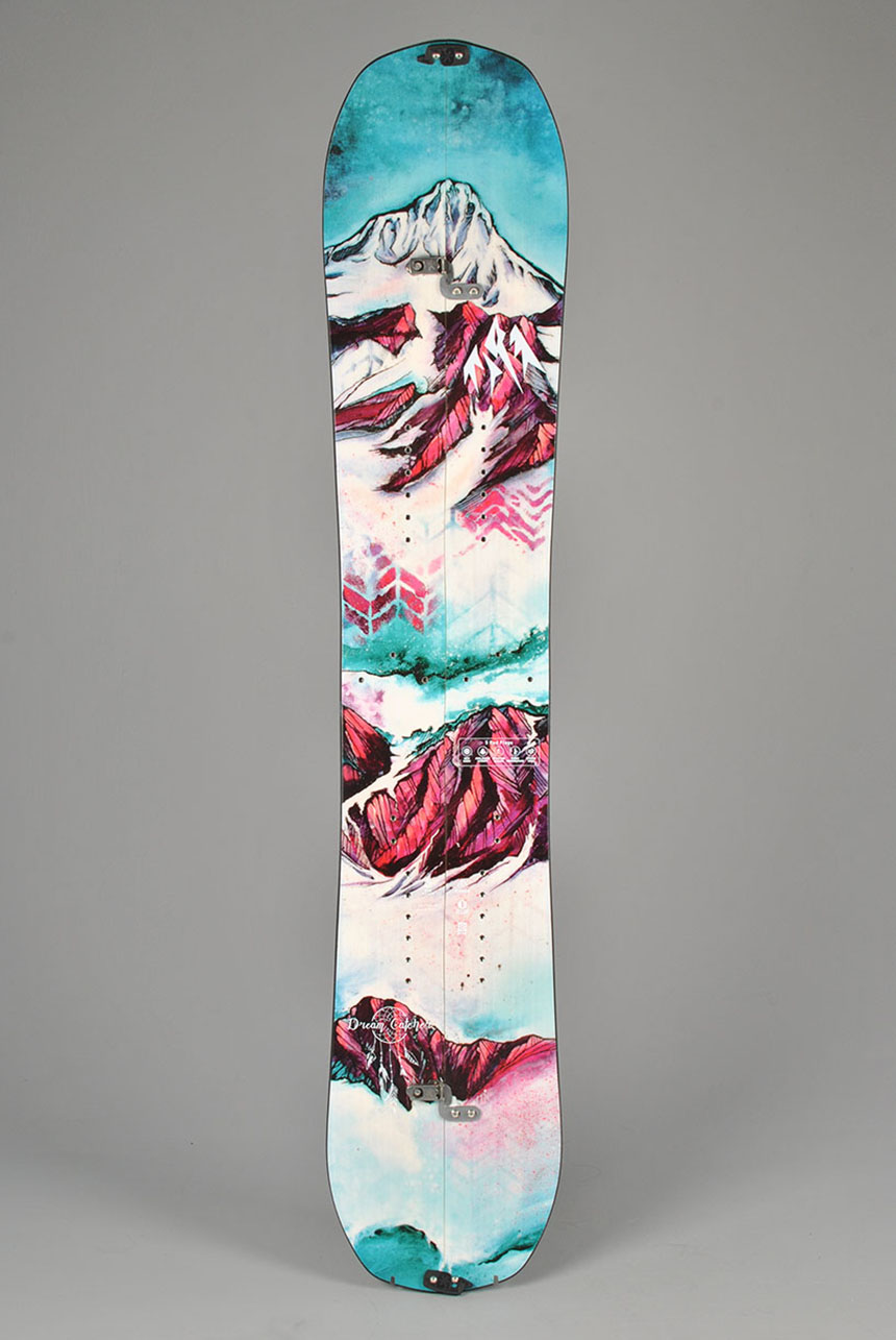 dream catcher jones snowboard Jones: 2025 Weaver Women's Deck confidence inspiring Womens Dream Catcher Splitboard |