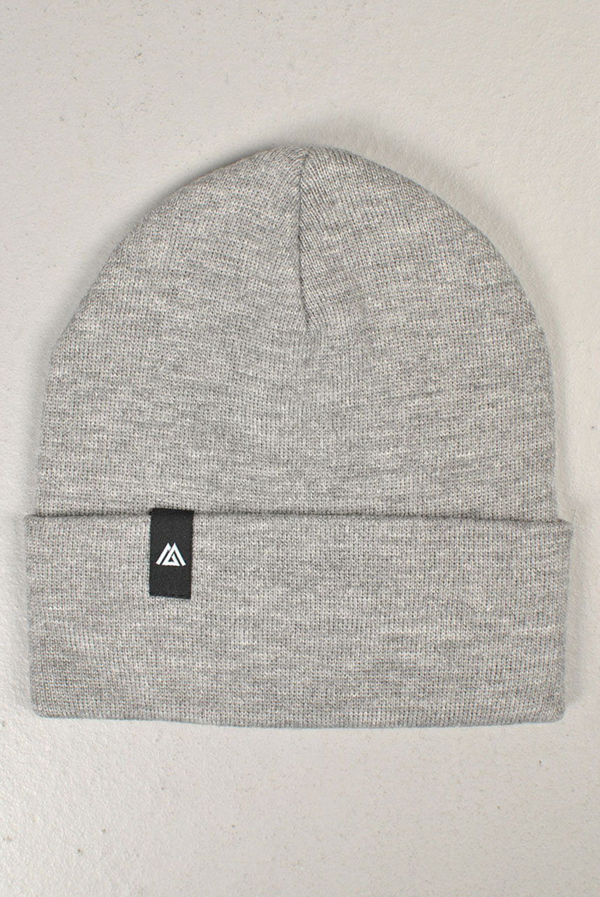 13870002 Icon Snowy Beanie, Grey Melange