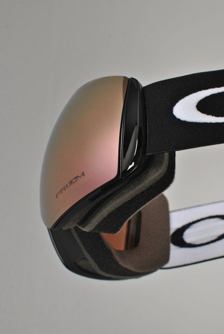 Oakley Flight Deck™ L Snow Goggles - Matte Black - Prizm Rose Gold Iridium  - OO7050-C1