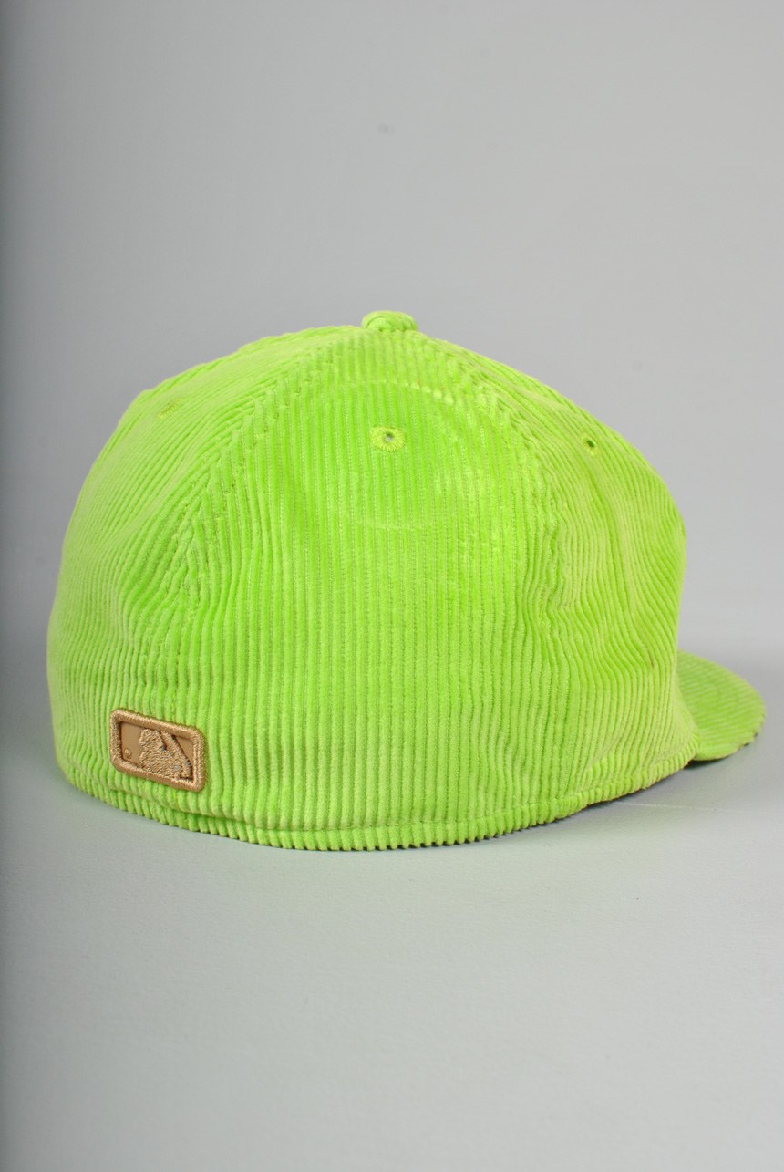 P Pirates 59Fifty Cap, Flannel Lime