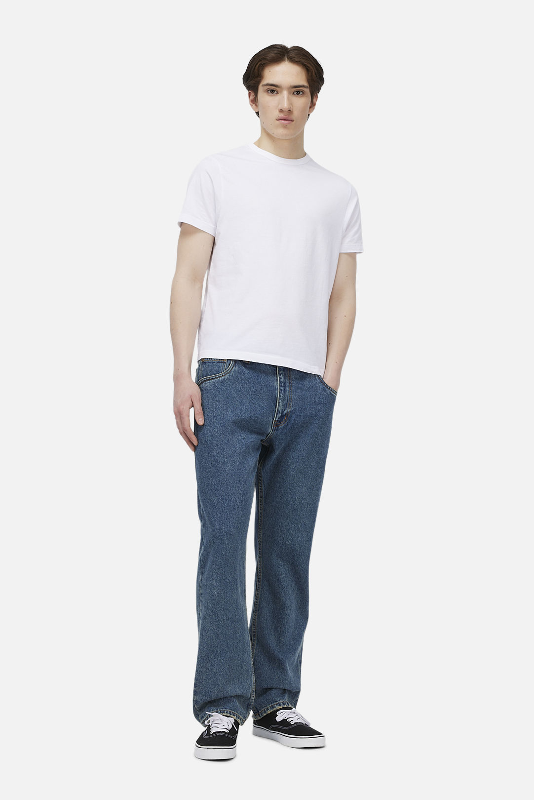 Straight Denim Pants