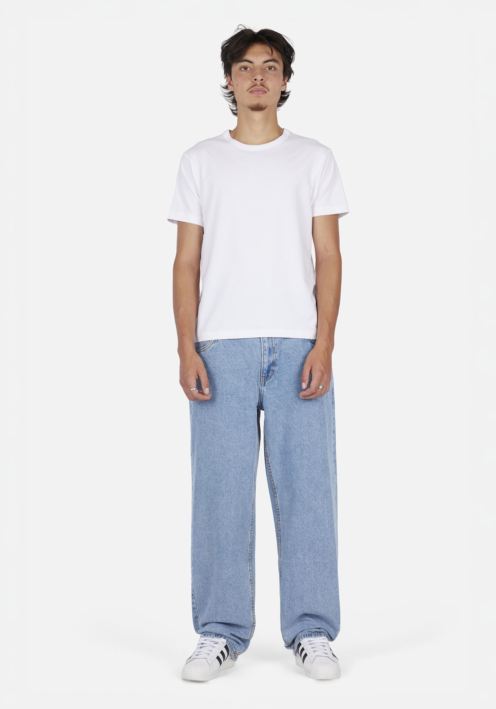 Relaxed Denim Pants