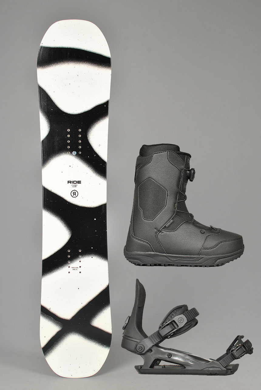 Kids Lowride Snowboardpakke, 6-11 år  Kids Lowride Snowboardpakke, 6-11 år