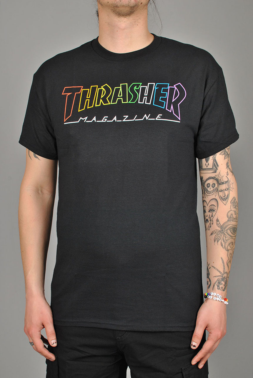Outlined Rainbow Mag T-shirt