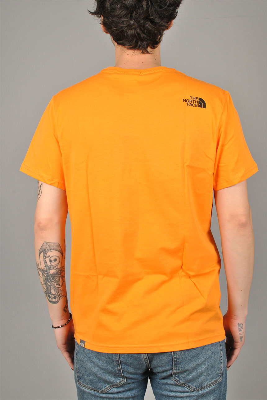 Simple Dome T-shirt, Ex Orange