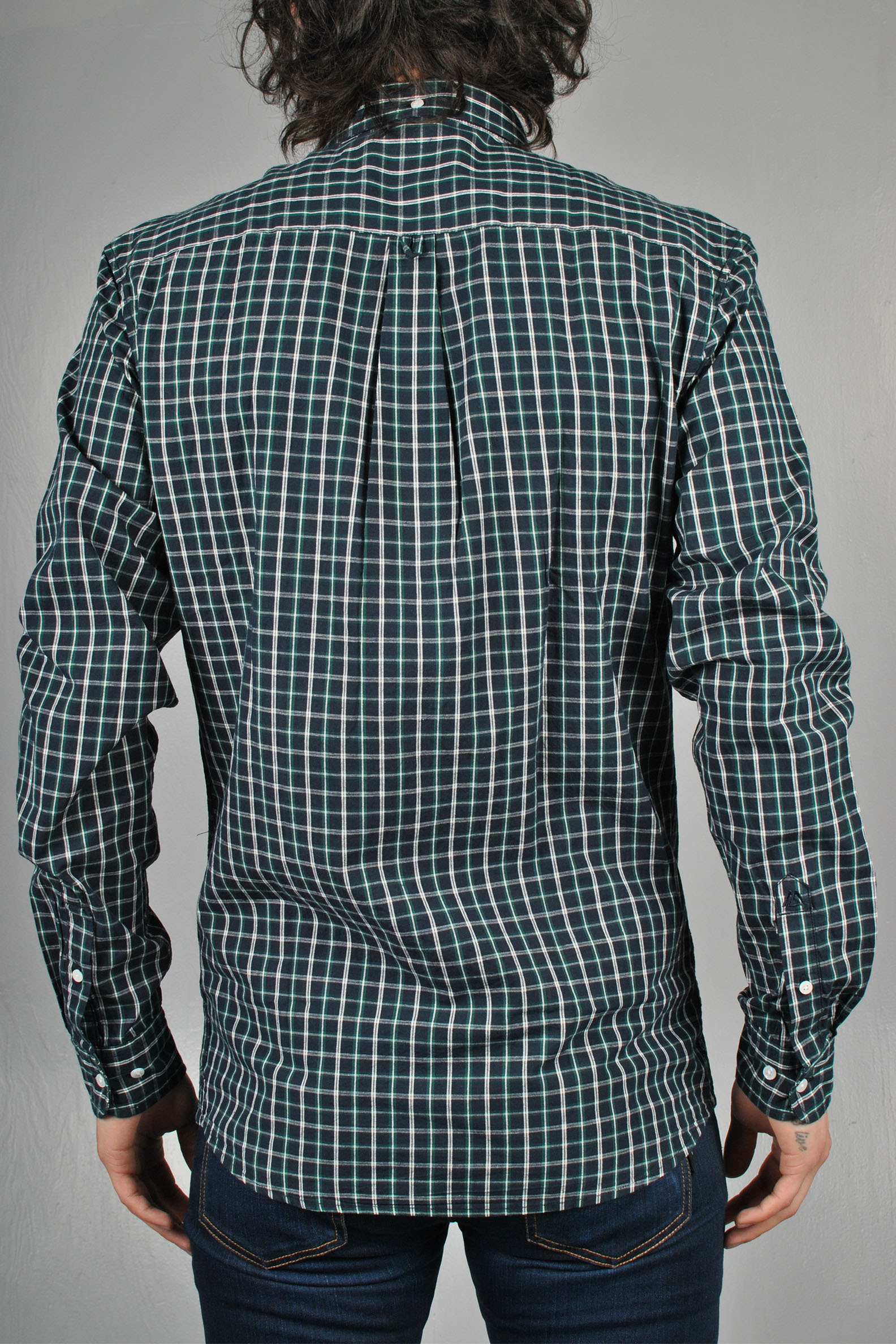 The Checked Shirt, Blue/Green