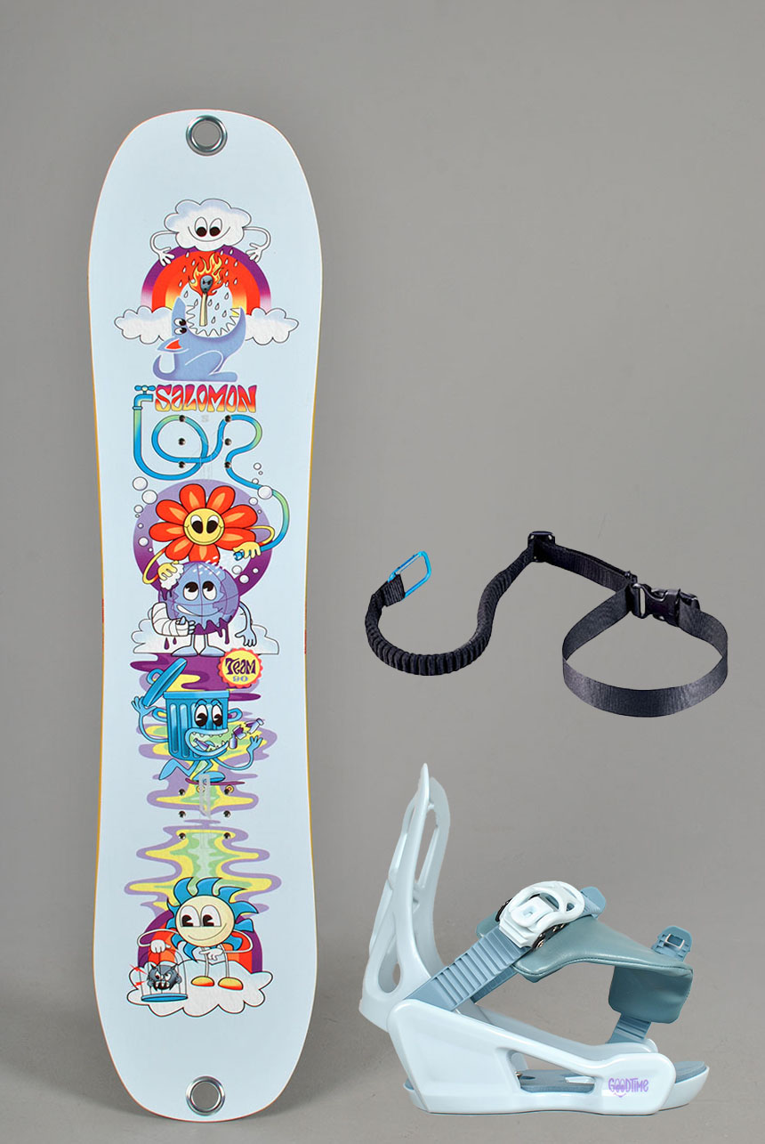 Kids Mini Team Snowboardpakke, 2-6 år