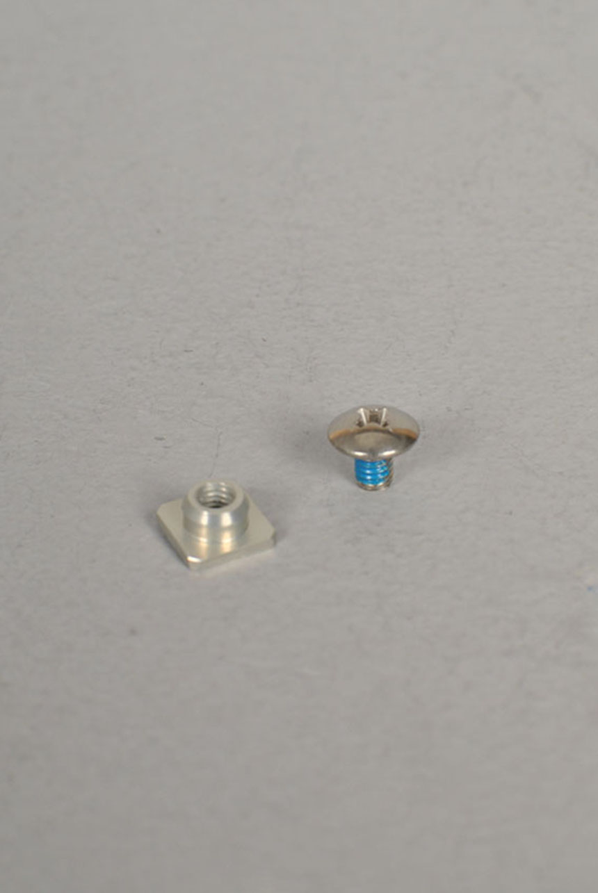 Pillow Line Toe Strap Adjuster T-Nut ﻿﻿﻿& Screw