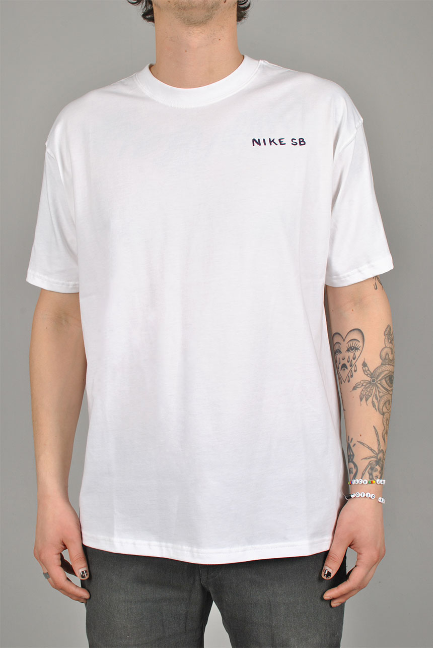 Bowl T-shirt, White