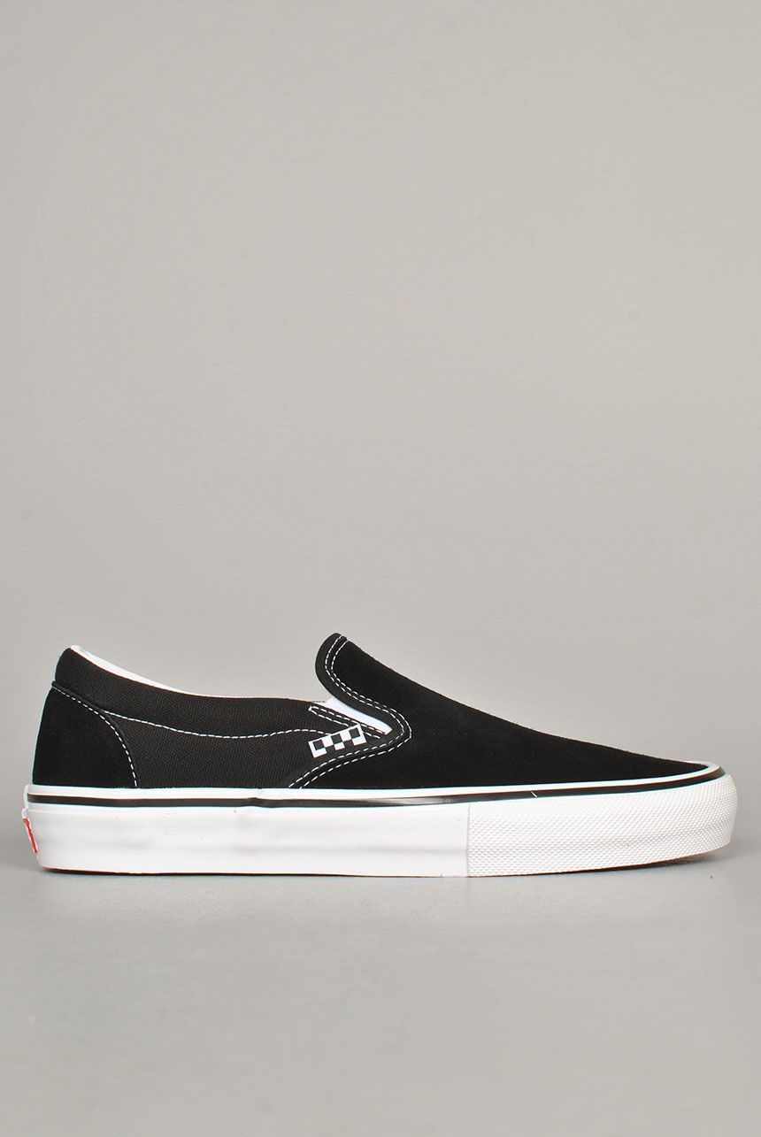 Skate Slip-On, Black/White