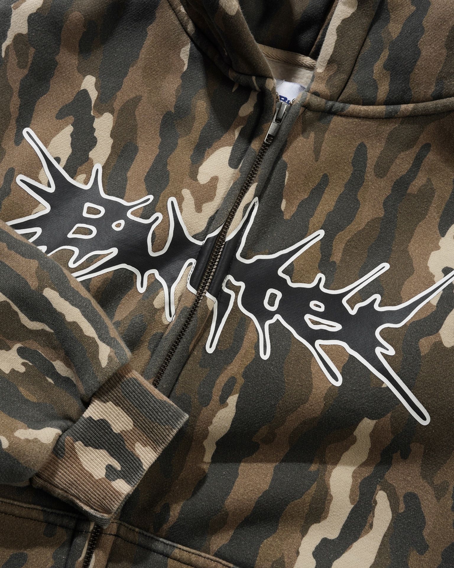 Nail Logo Zip-Thru Hood