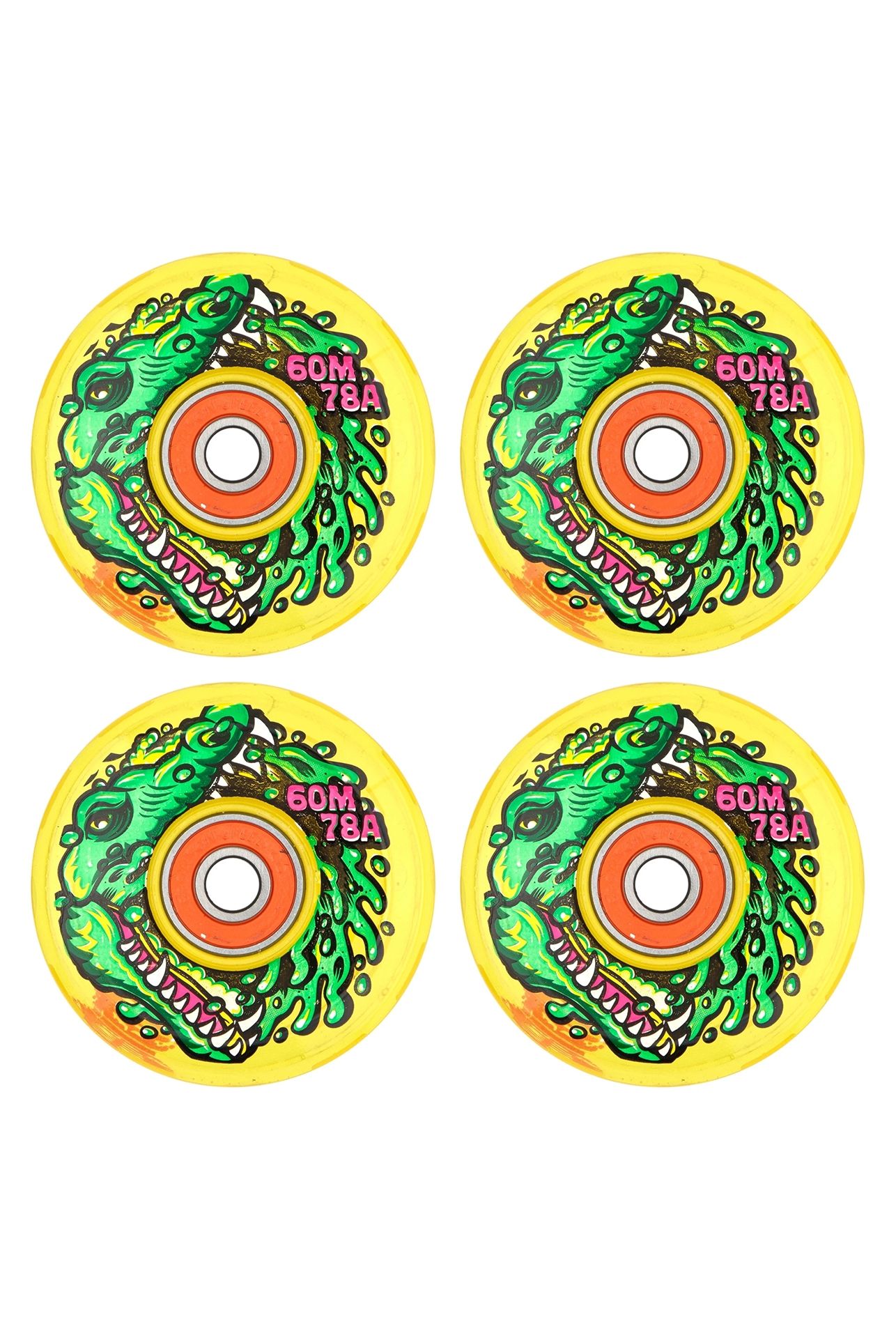 Gator Swamp Spew Light Ups OG Slime 60mm 78A