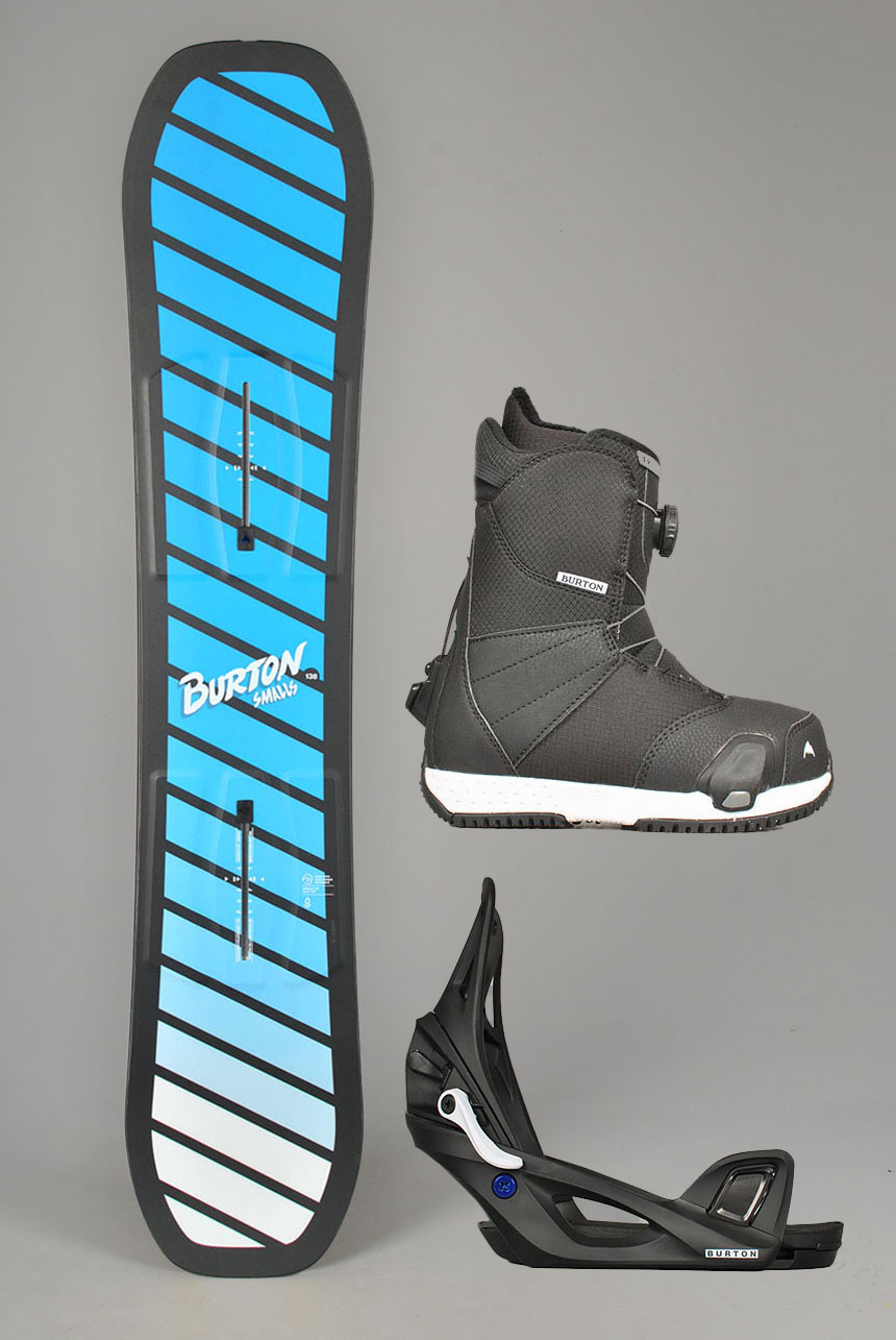 Kids Smalls Step On® Snowboardpakke, 10-14 år  Kids Smalls Step On® Snowboardpakke, 10-14 år