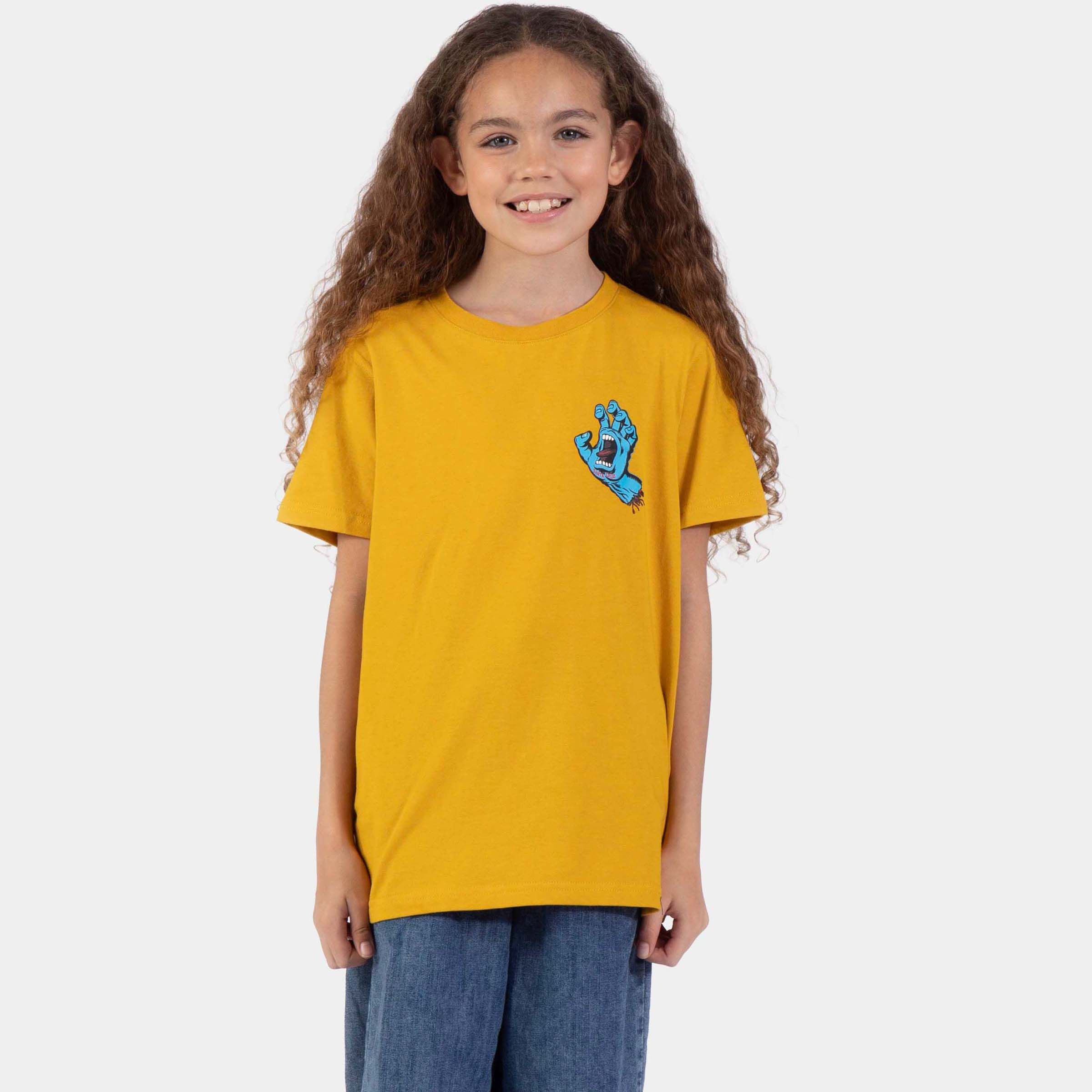 Youth Screaming Hand Chest T-Shirt