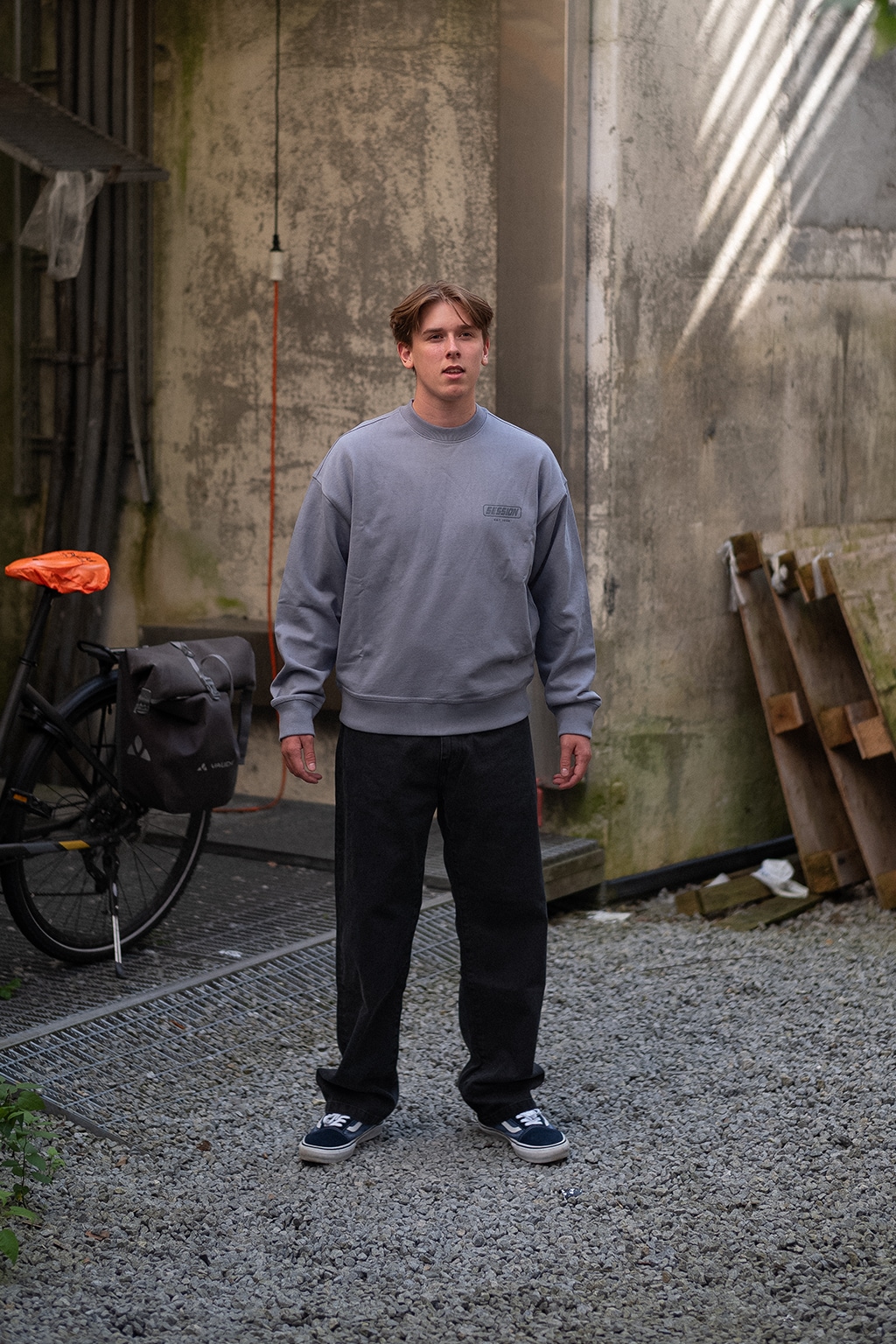 Block Crewneck Block Crewneck