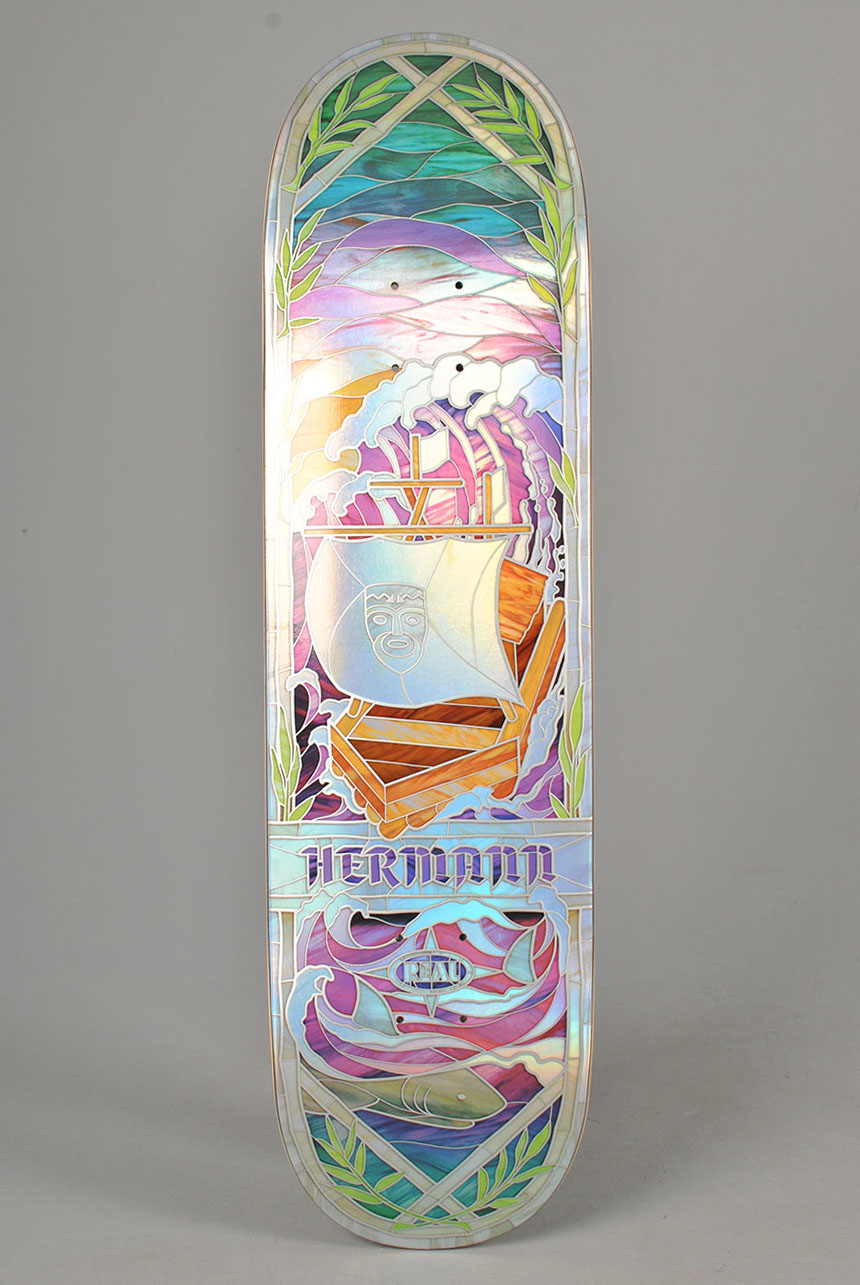 Hermann Holographic Foil Cathedral 8.38 