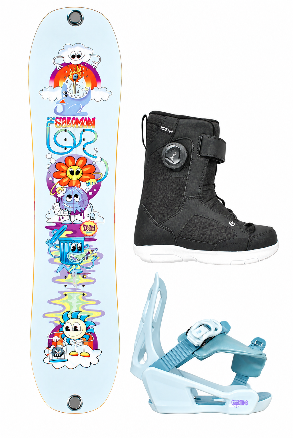 Kids Team Snowboardpakke 