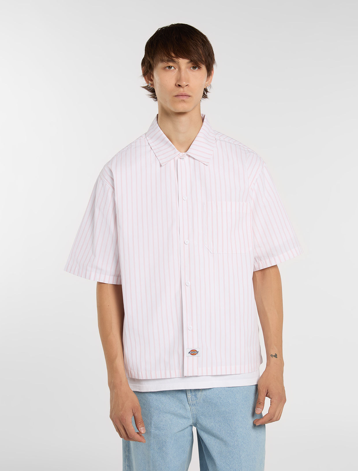 Venedocia Stripe Shirt Ss