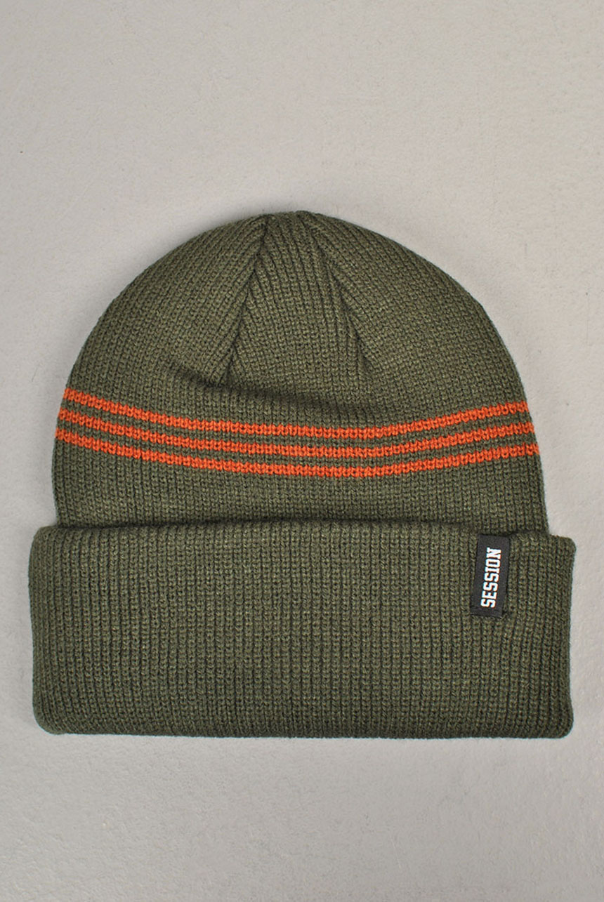 Triple Stripe Beanie