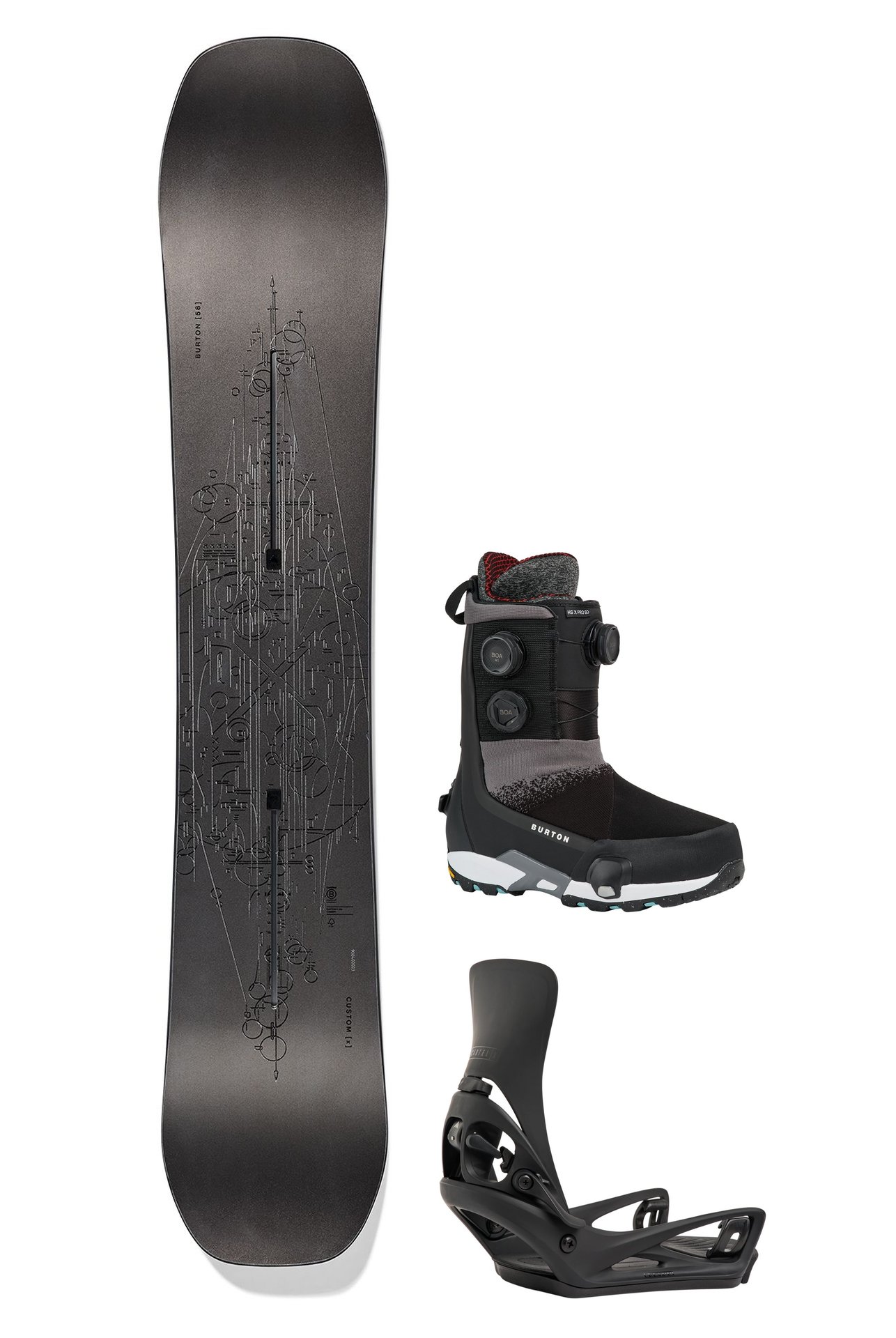 Custom X Camber Step On® Snowboardpakke – Cartel X + Highshot X Pro