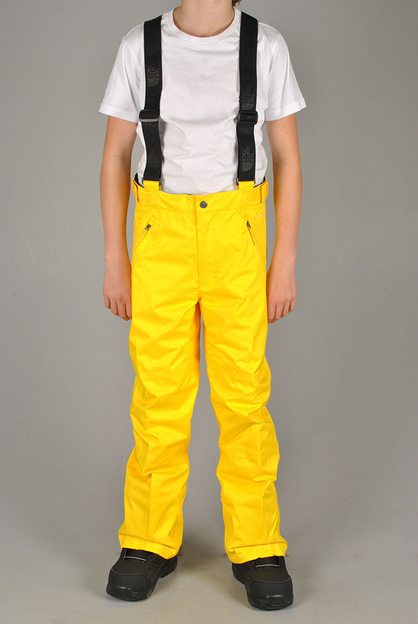 Kids Snowquest Suspender Plus Pant, Lightning Yellow