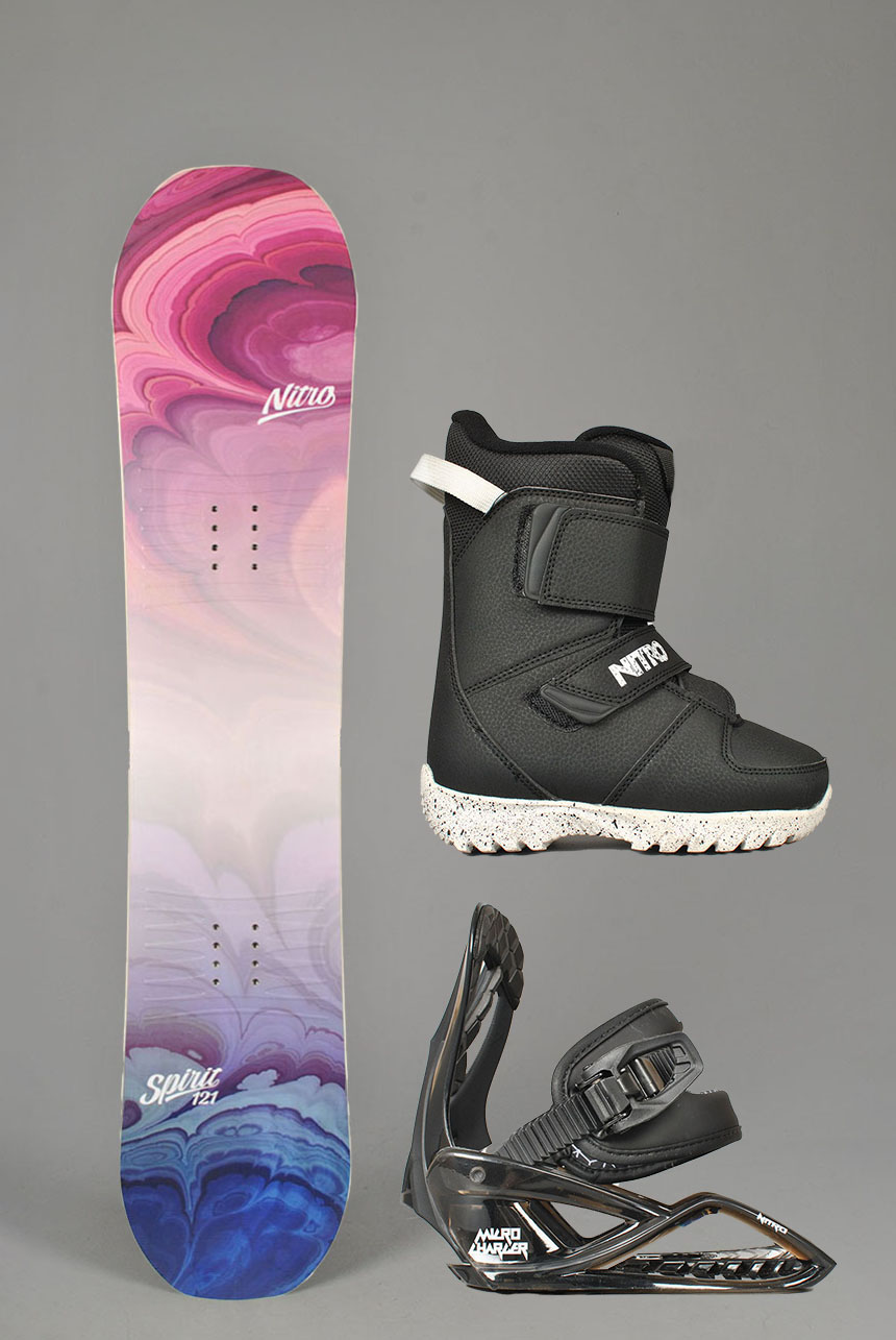 Kids Mini Spirit Snowboardpakke