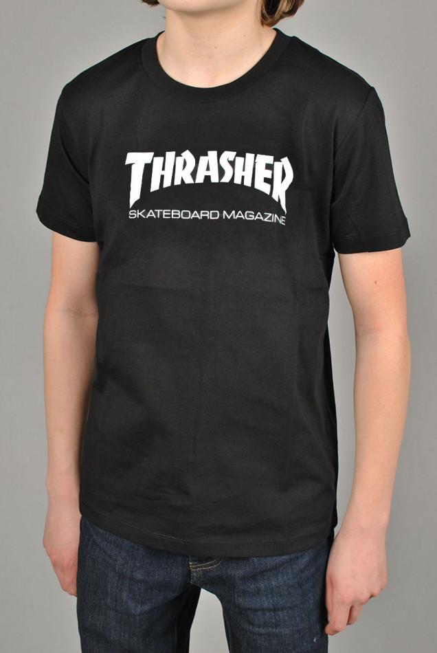 1701507 Kids Skate Mag T-shirt, Black