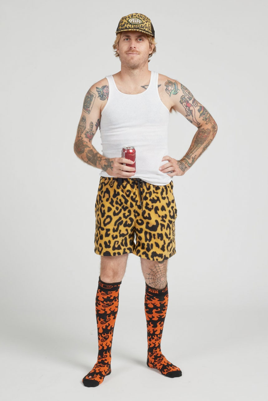 Flames Midwight Snowboard Sock