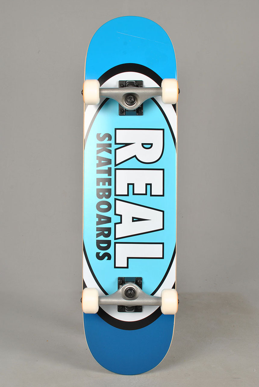 888560236554 Team Edition Oval, Blue 8.0 Komplett Skateboard