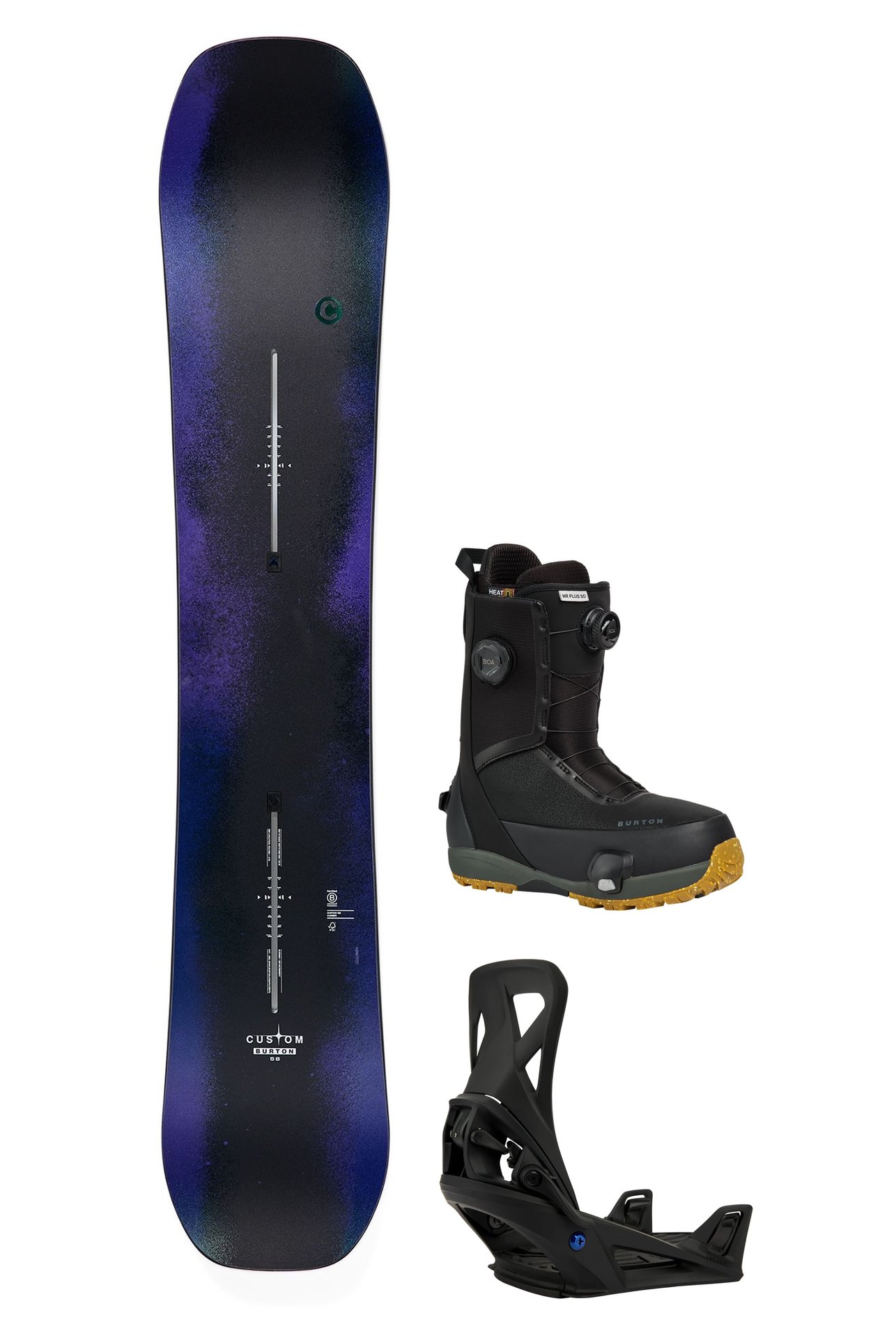 Custom Camber Step On® Snowboardpakke – Waverange Plus