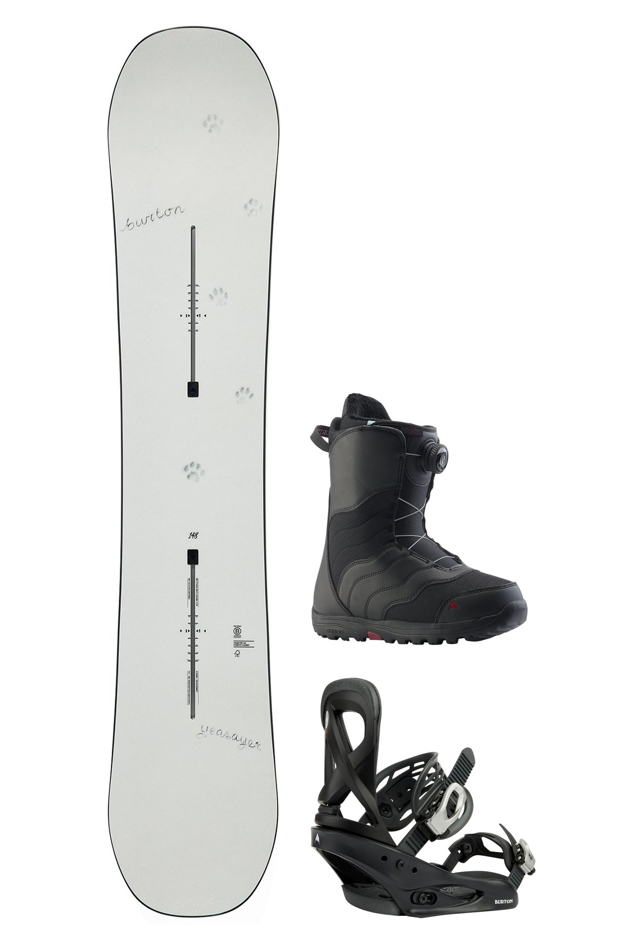 Yeasayer Womens Snowboardpakke – Scribe + Mint
