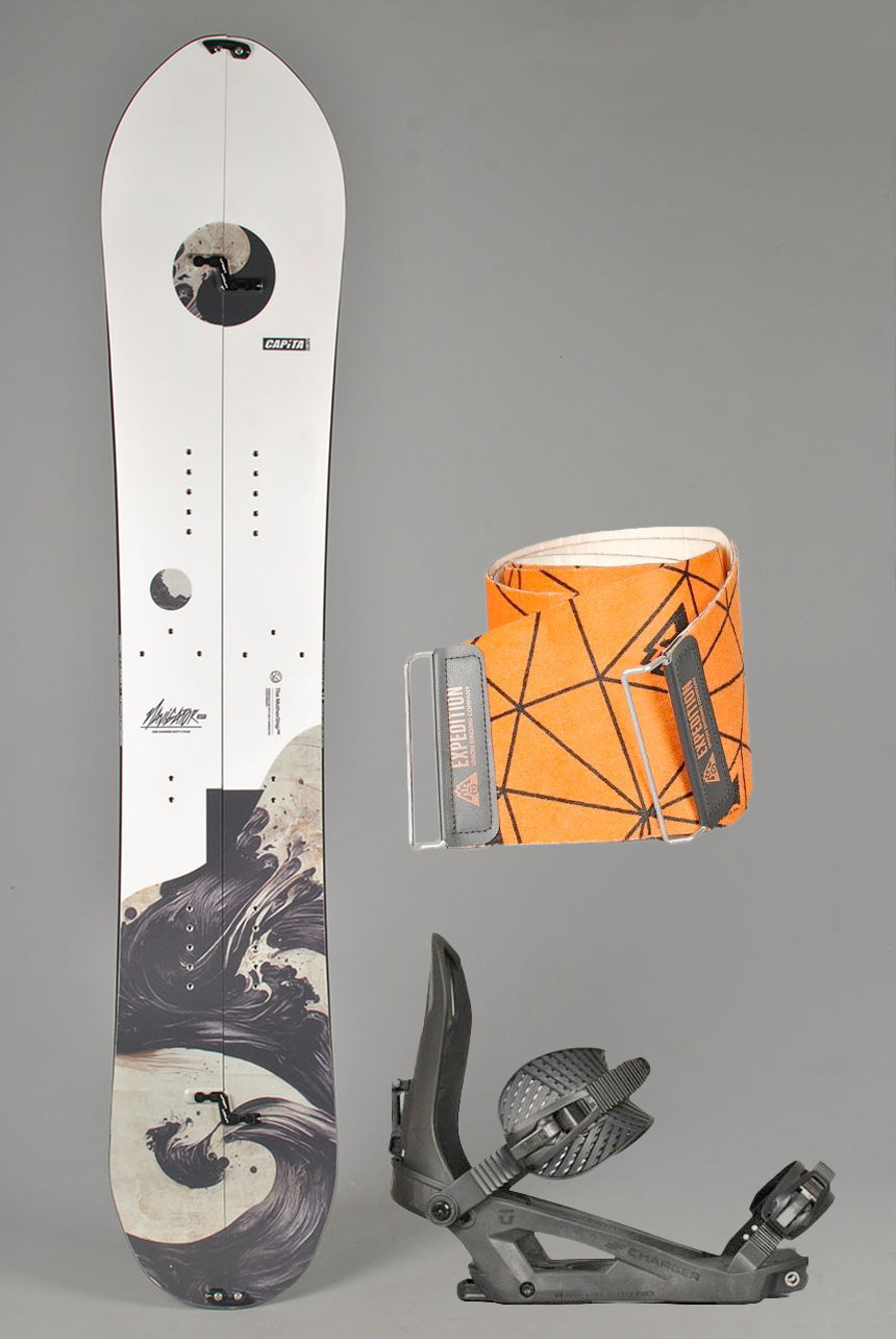 Navigator & Charger Splitboard Pakke