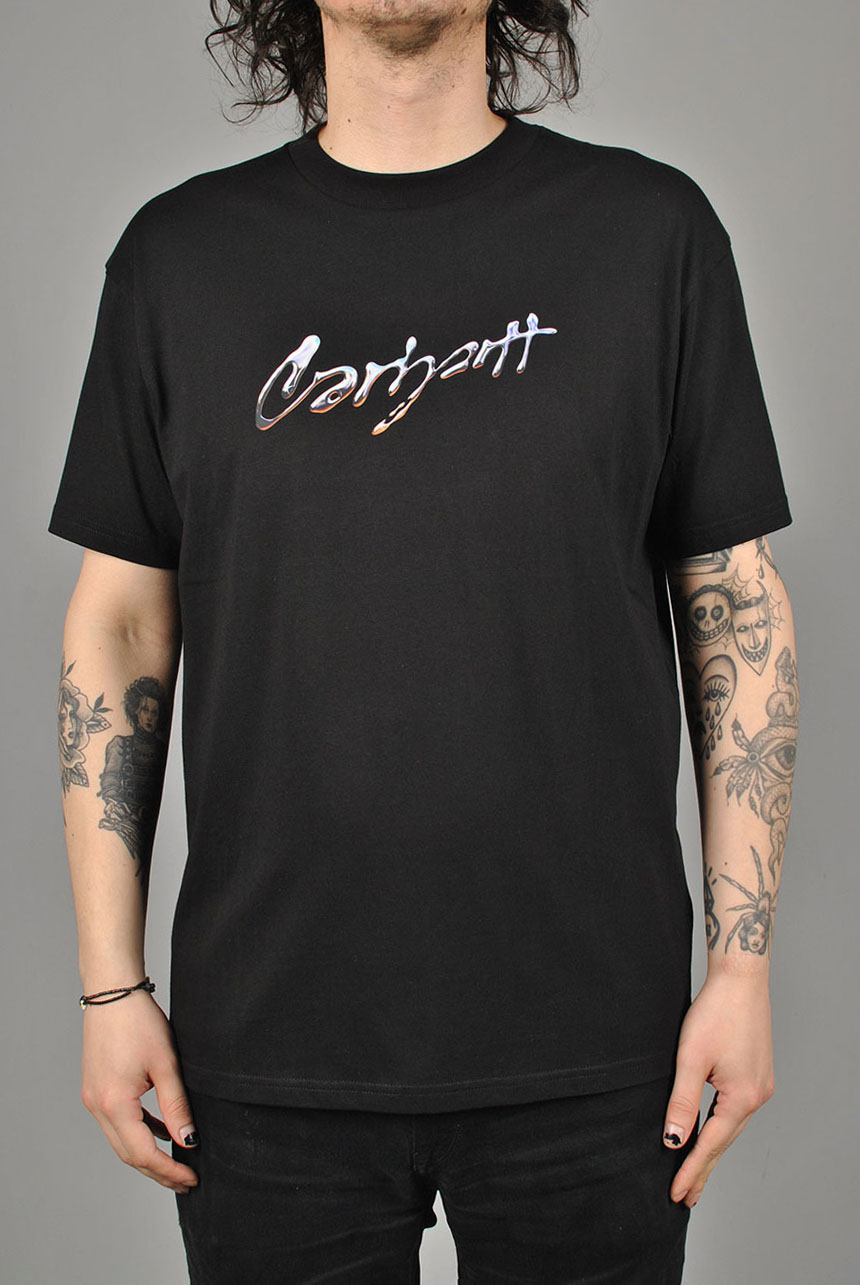 S/S Drip Script T-Shirt