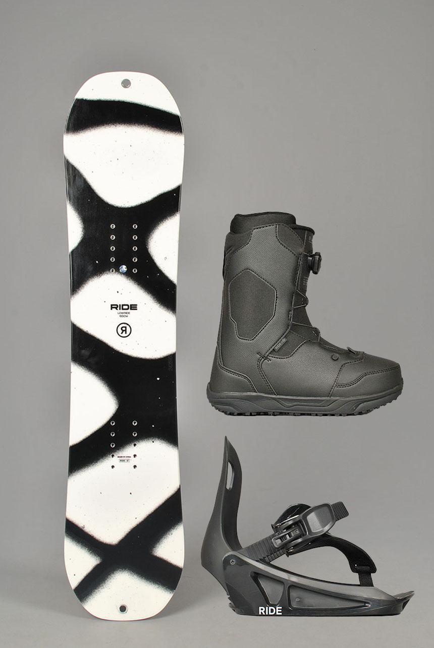 Kids Lowride Snowboardpakke, 6-11 år  Kids Lowride Snowboardpakke, 6-11 år