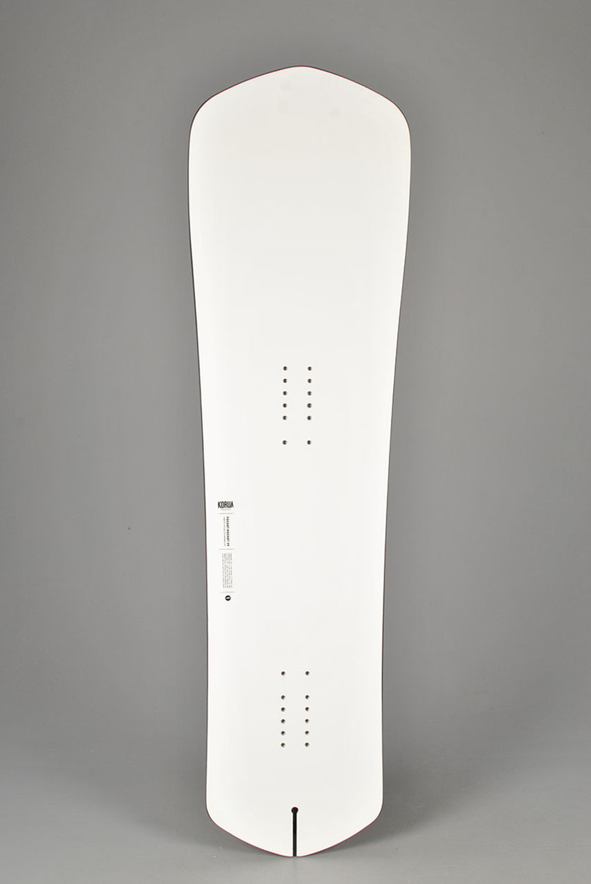 Pocket Rocket Snowboard, White-Red, 129 cm