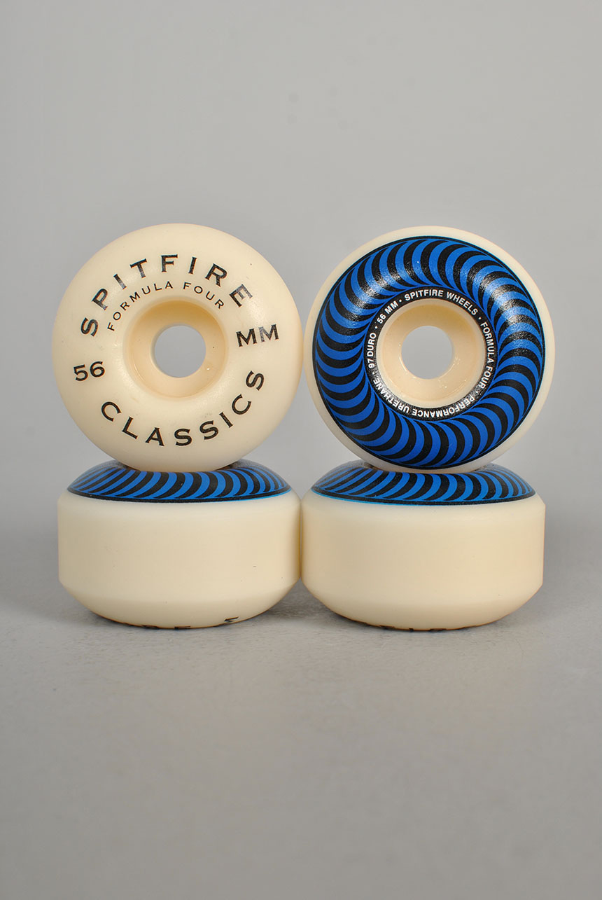 F4 Classic Blue Swirls 56mm 97D