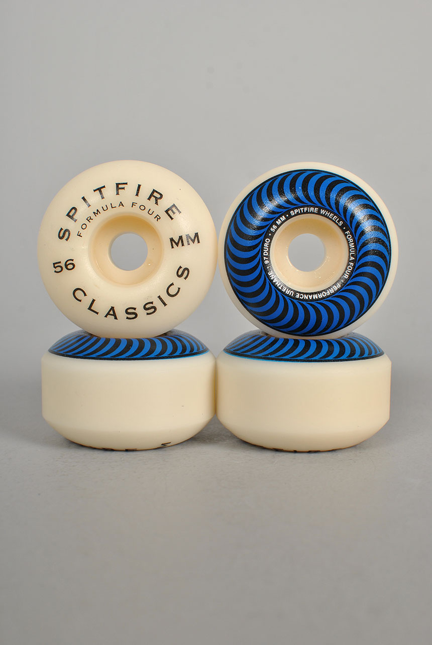 F4 Classic Blue Swirls 56mm 97D F4 Classic Blue Swirls 56mm 97D