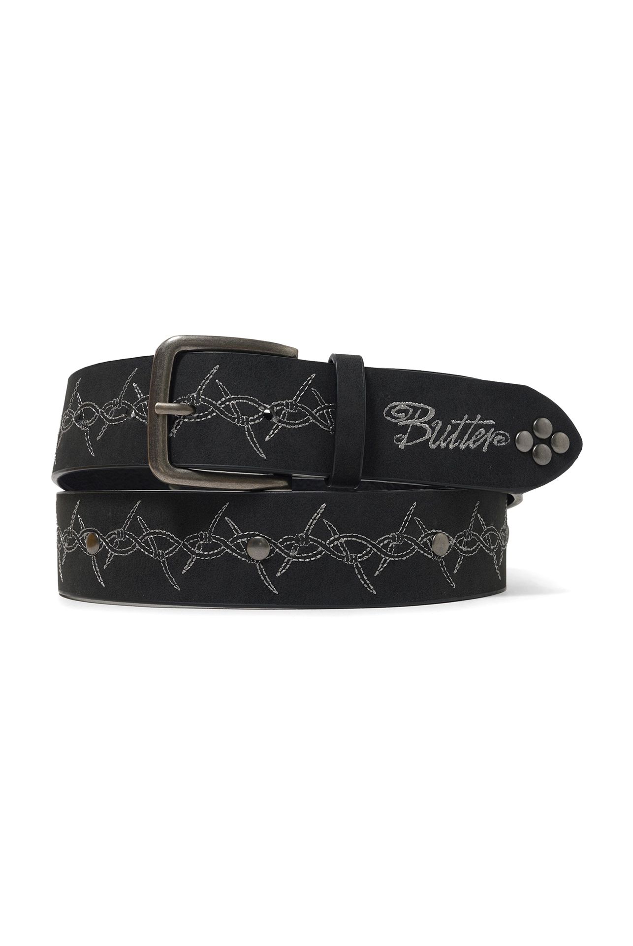 Barbed Wire Studded Belt