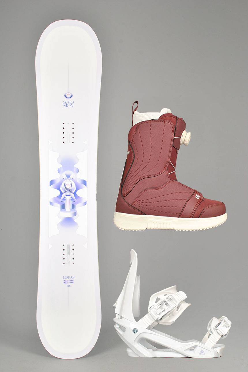 Womens Lotus Snowboardpakke  Womens Lotus Snowboardpakke