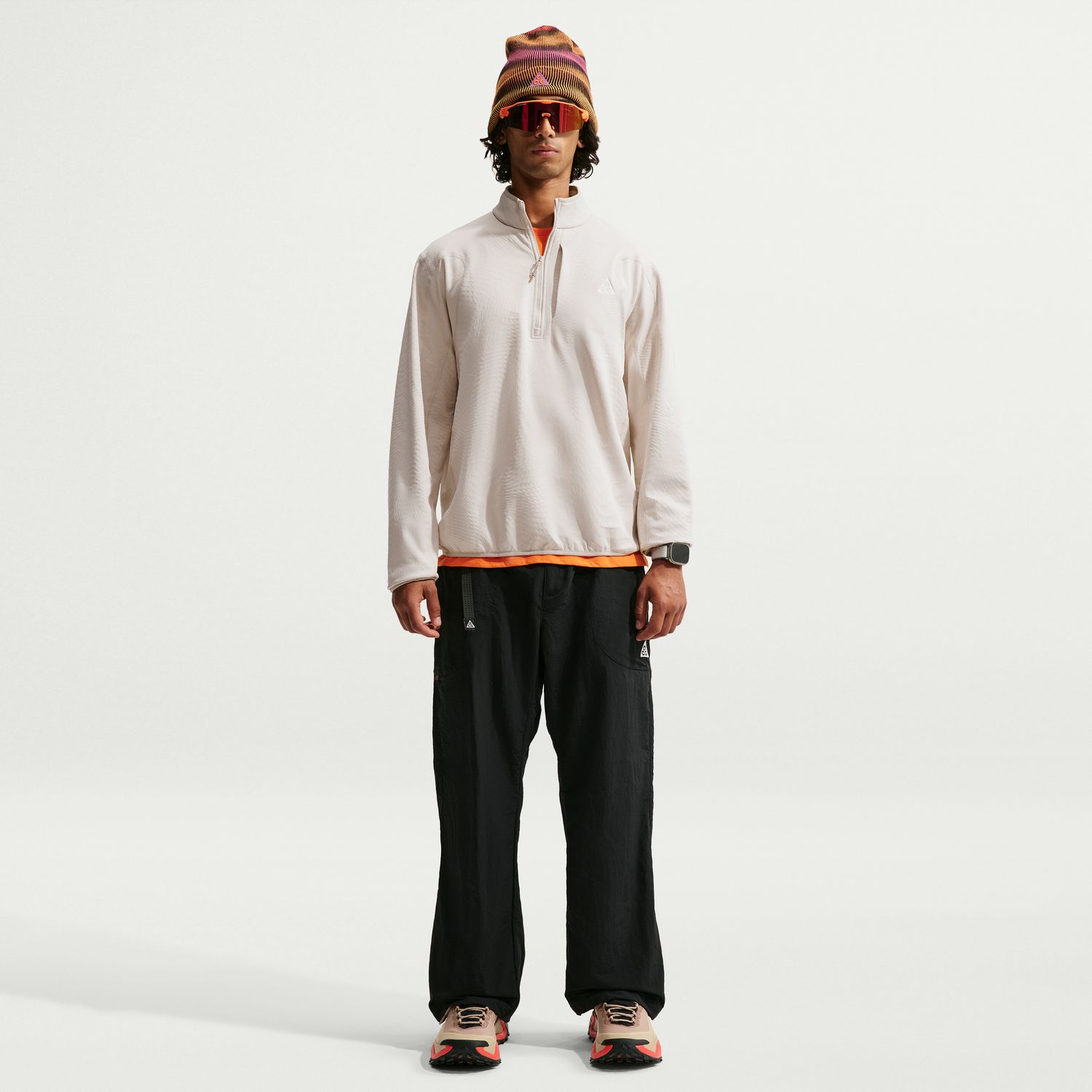 M Acg Tf Wolf Grid Half Zip Top