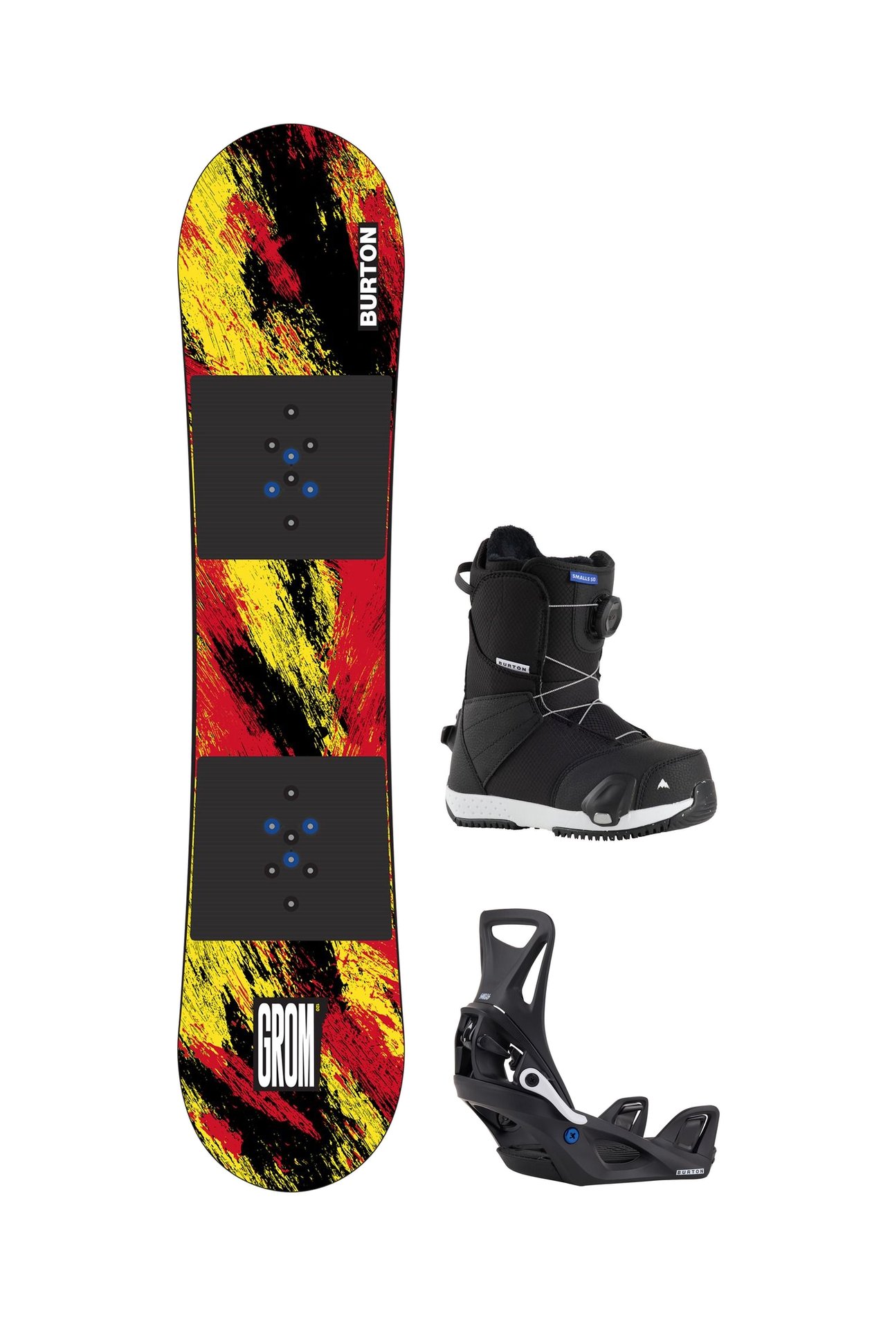 Kids Grom Step On® snowboardpakke, 6-11 år 