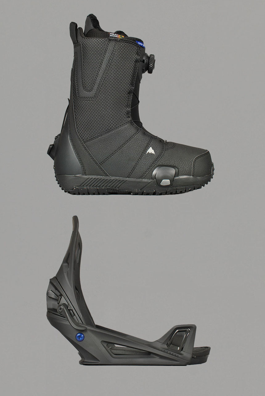 Moto Step On® Snowboard Boot & Binding Pakke