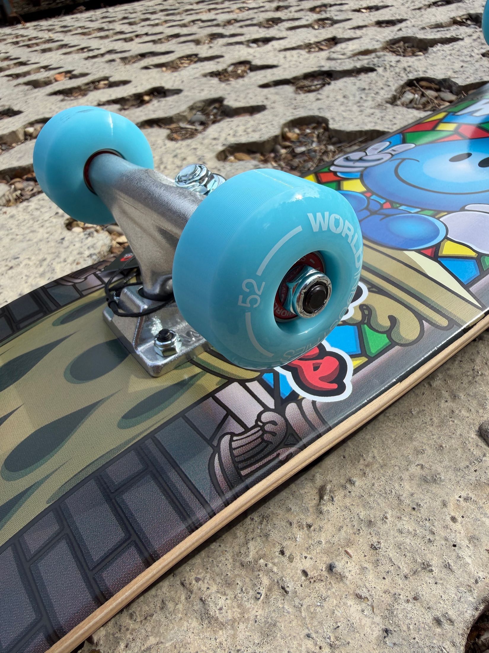 Wet Willy V2 Mini Soft Top 6.75 Komplett Skateboard