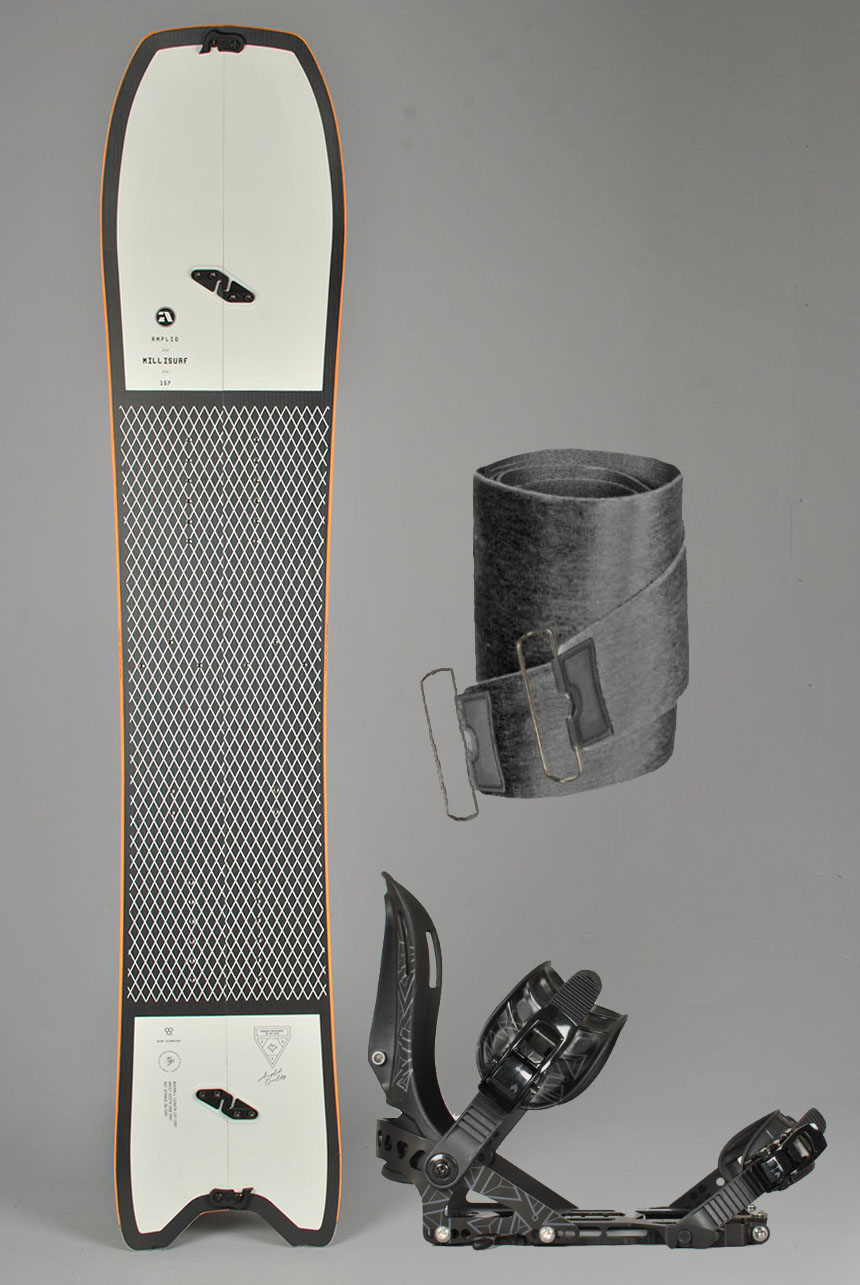 Millisurf & ARC Splitboard Pakke 157-163cm